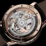 DeWitt Watch Academia Out of Time Rose Gold & Black Back