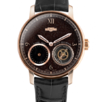 DeWitt Watch Academia Out of Time Rose Gold & Sparkling Black